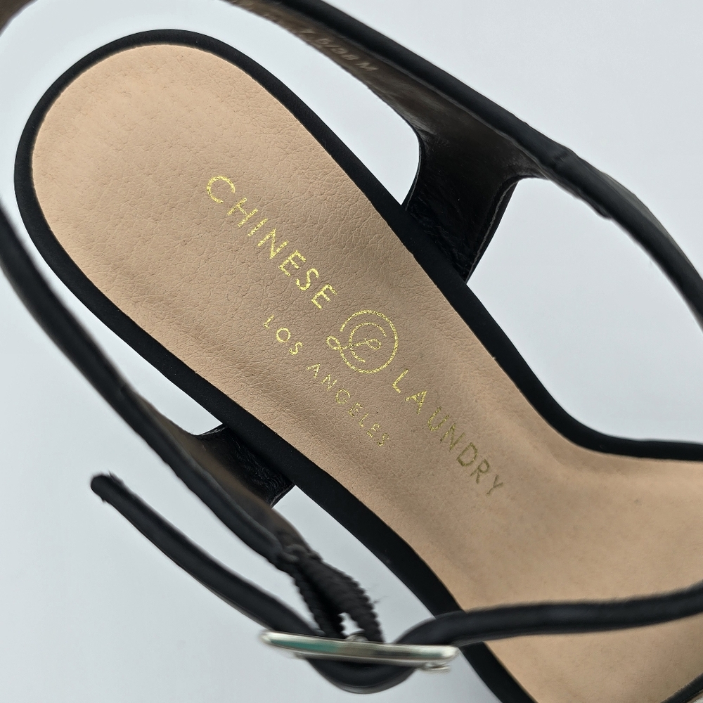 Chinese Laundry Arnette Studded Platform Heels, Black Nubuck, Women's 7.5M - Picture 8 of 15